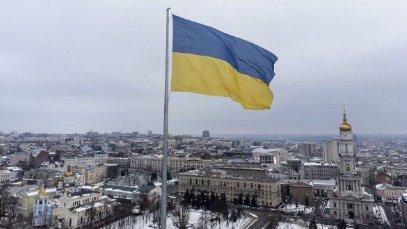 Veckans flaggning, vi hyllar Ukraina // This week’s flagging, we pay tribute to Ukraine